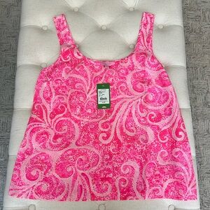 Lilly Pulitzer silk tank top